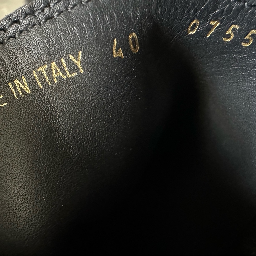 Prada Black Leather Boots - Picture 8 of 8